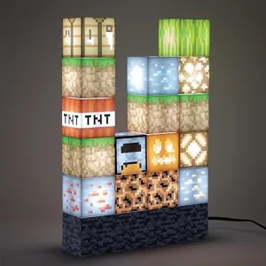 3. Minecraft Block Building Lamp: Customize Your Lighting​