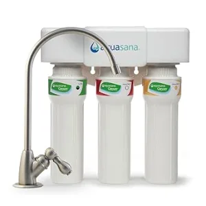 Water Filter System: Aquasana 3-Stage Max Flow Claryum Under Sink