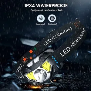 LHKNL Ultra-Light Bright LED Headlamp